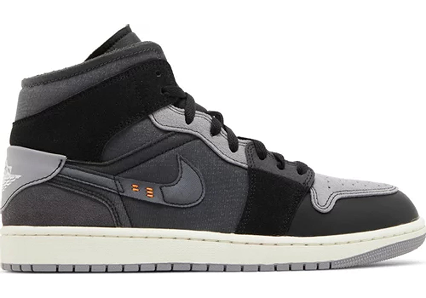 Jordan 1 Mid Craft Inside Out Black