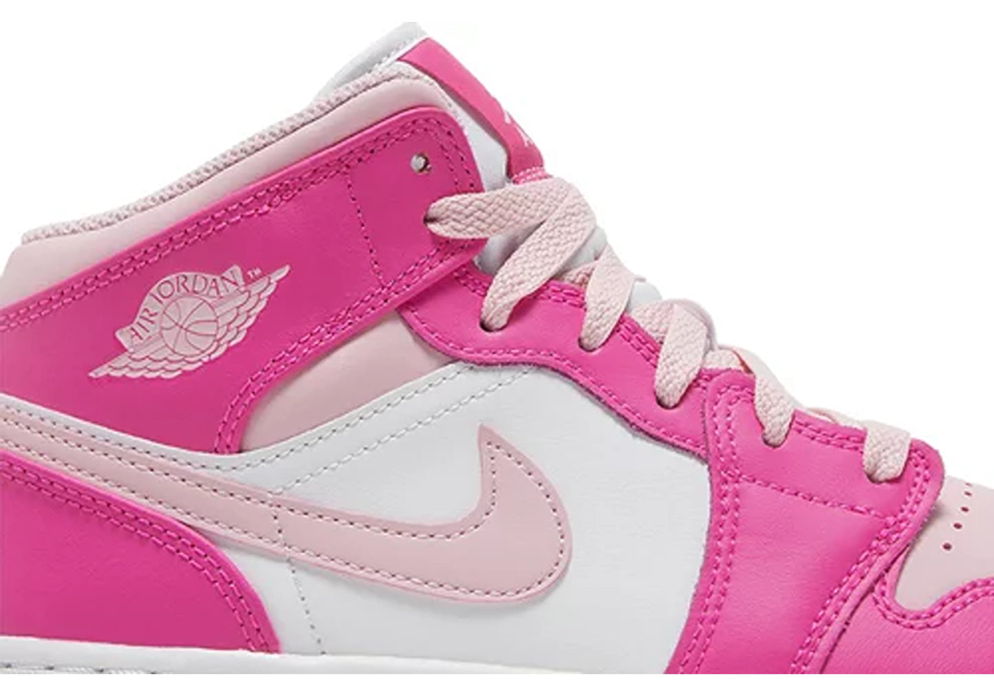 Jordan 1 Mid Fierce Pink (GS)