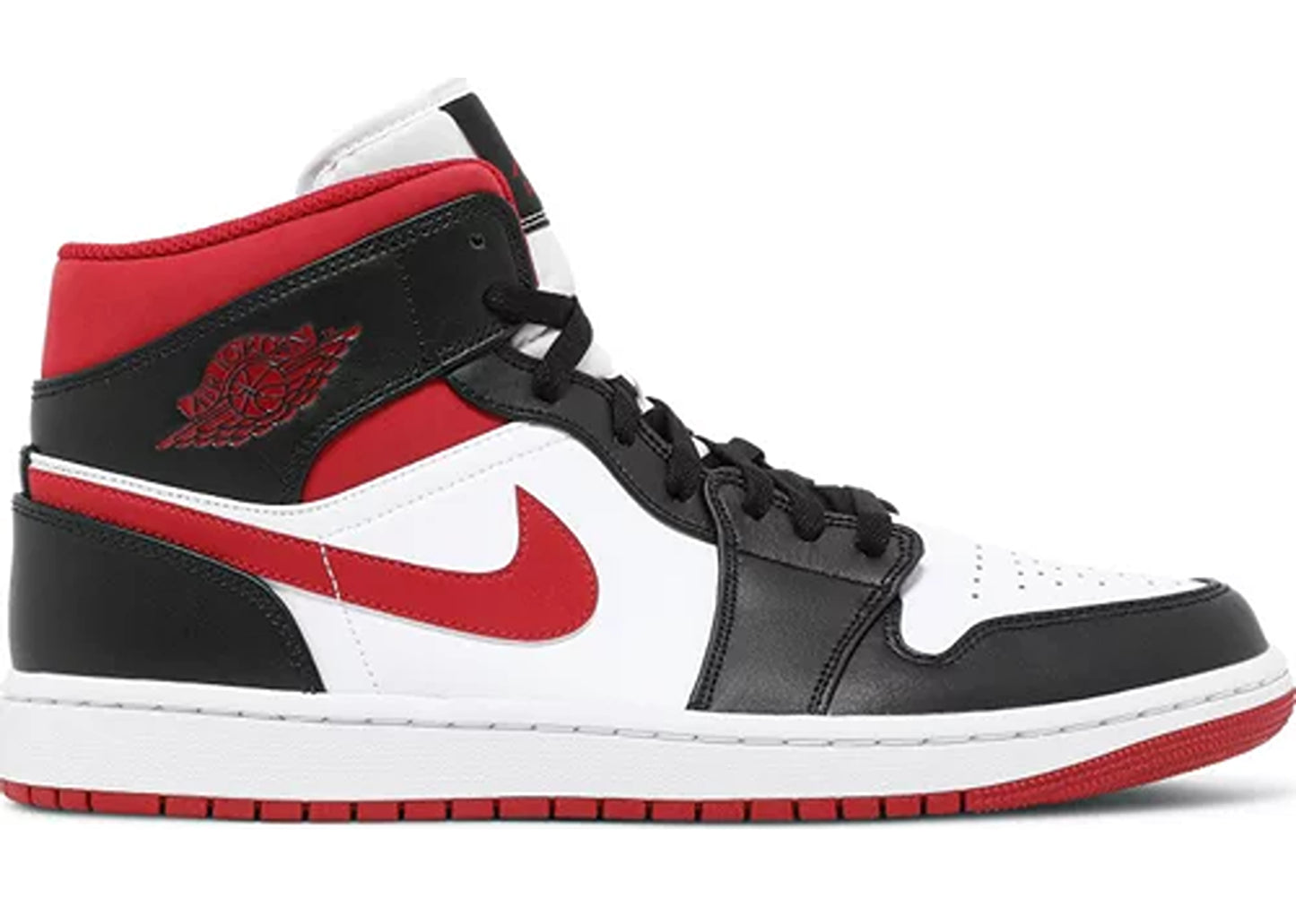 Jordan 1 Mid Gym Red Black White