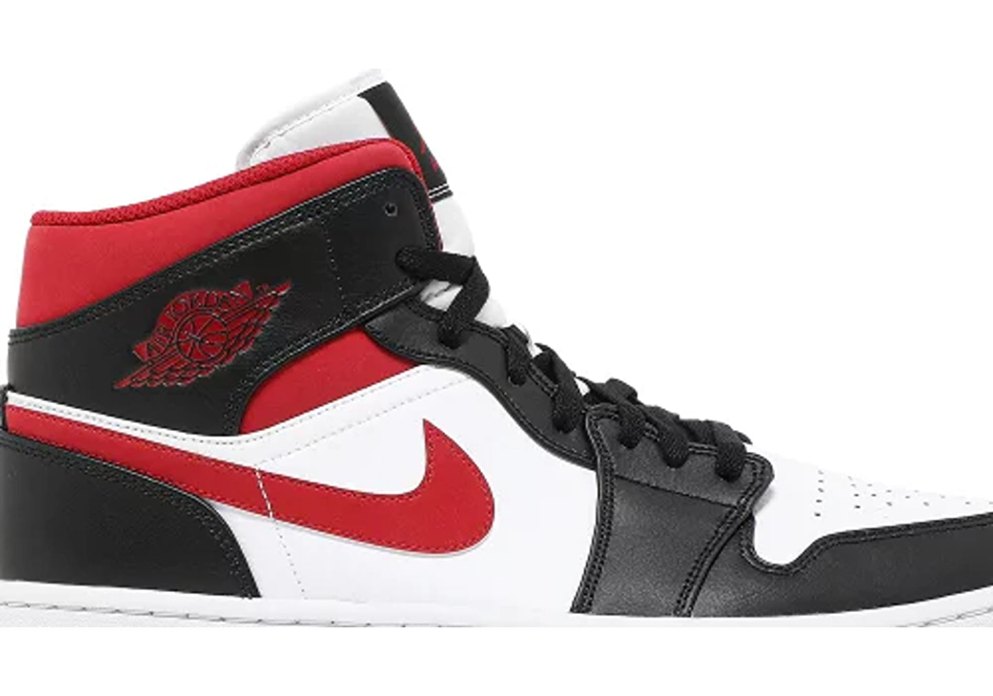 Jordan 1 Mid Gym Red Black White