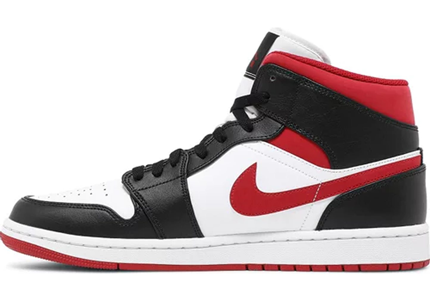 Jordan 1 Mid Gym Red Black White