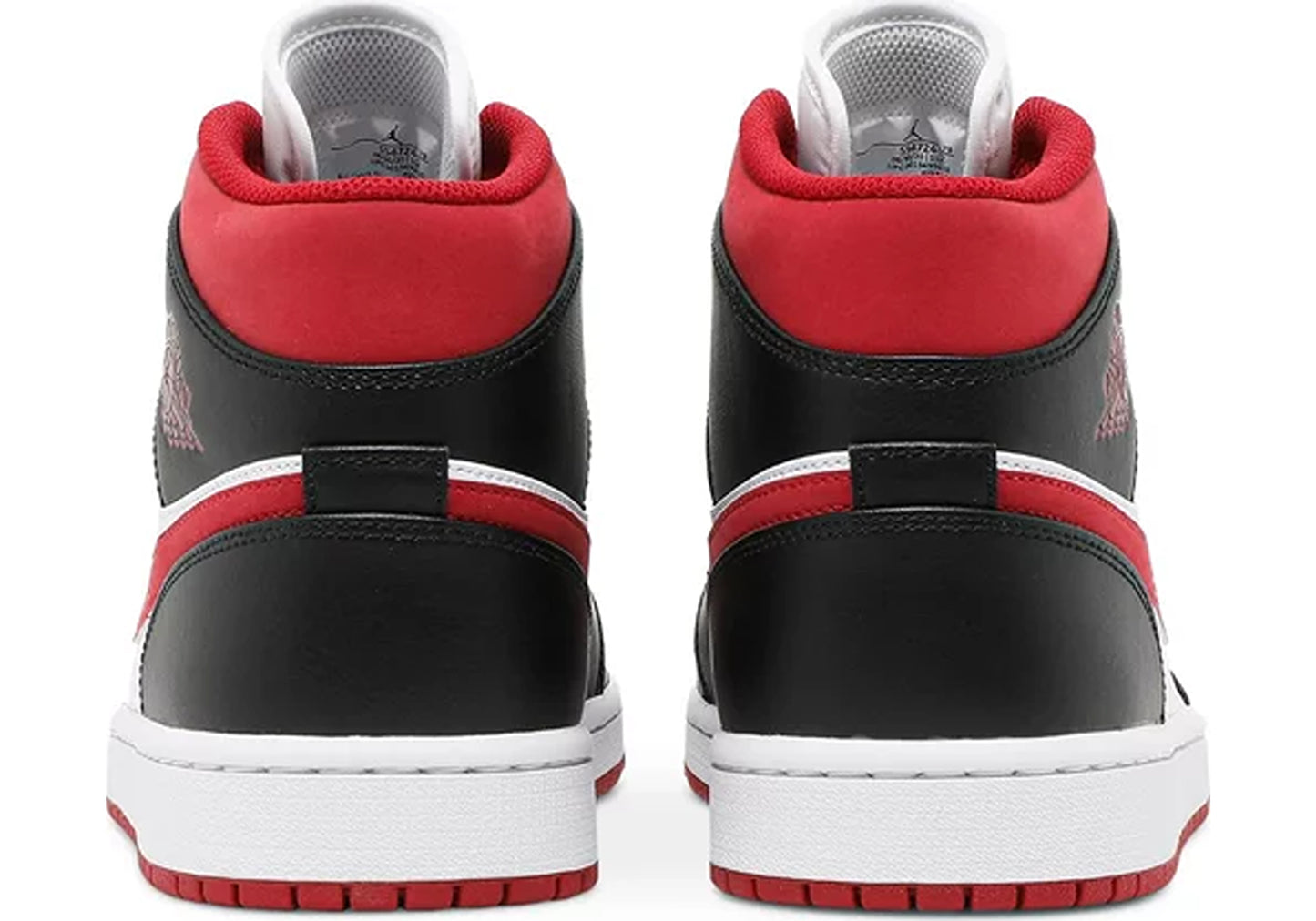 Jordan 1 Mid Gym Red Black White