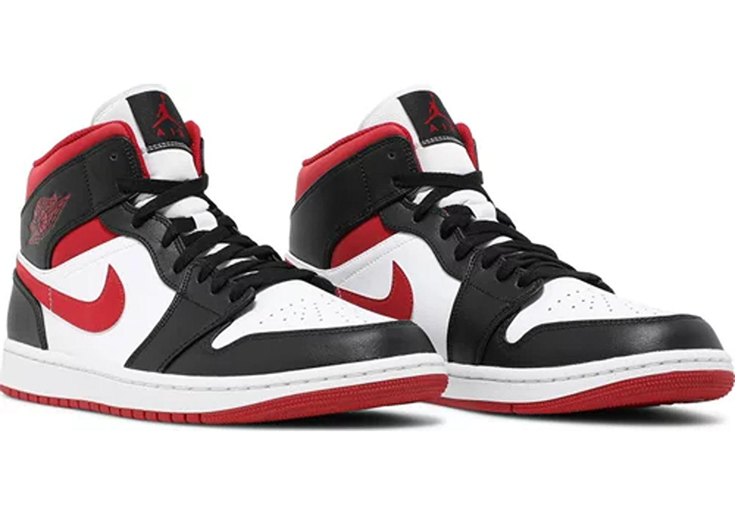 Jordan 1 Mid Gym Red Black White