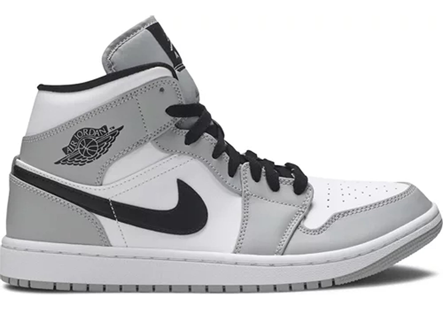 Jordan 1 Mid Light Smoke Grey