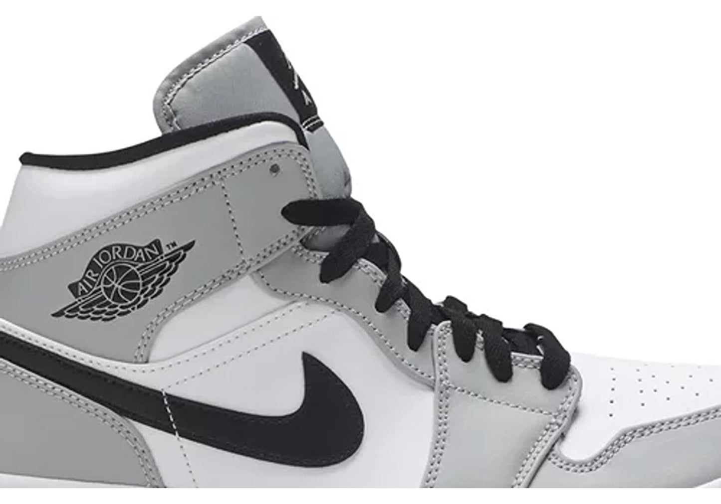 Jordan 1 Mid Light Smoke Grey