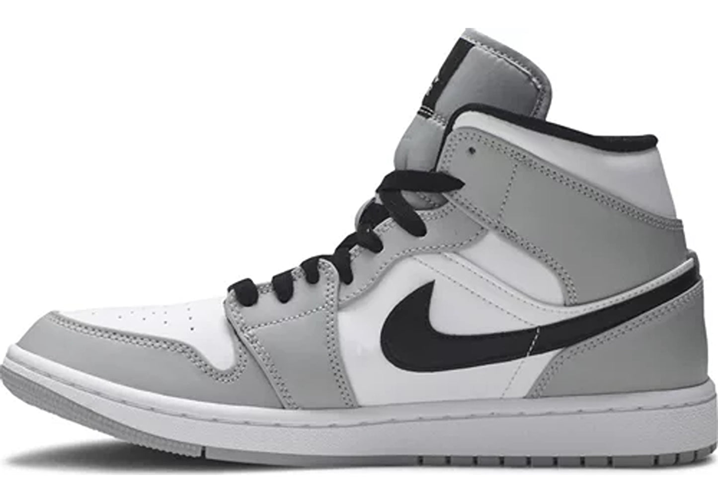 Jordan 1 Mid Light Smoke Grey