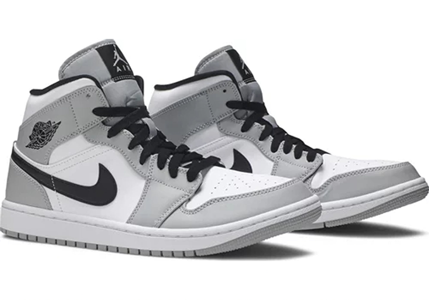 Jordan 1 Mid Light Smoke Grey