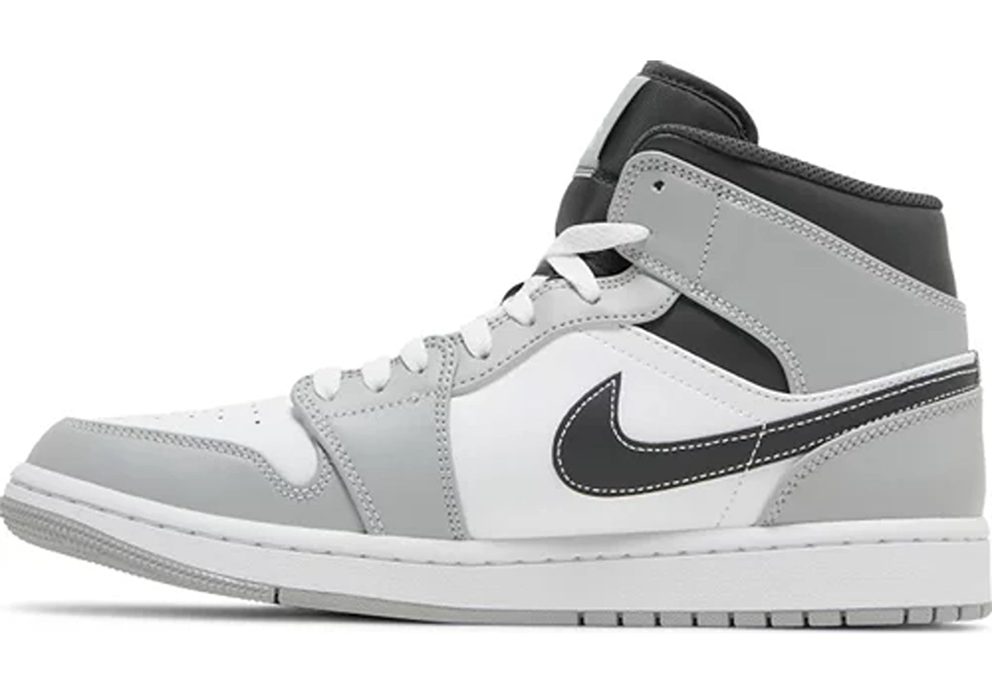 Jordan 1 Mid Light Smoke Grey Anthracite