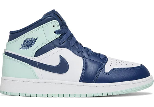 Jordan 1 Mid Mystic Navy Mint Foam