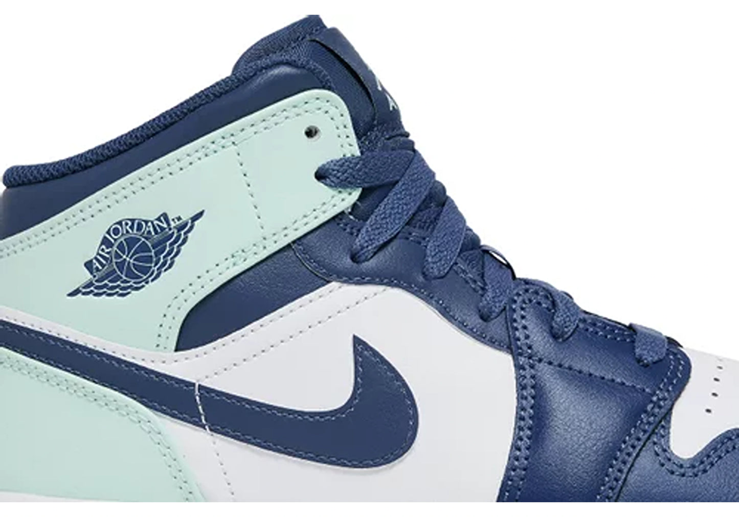 Jordan 1 Mid Mystic Navy Mint Foam