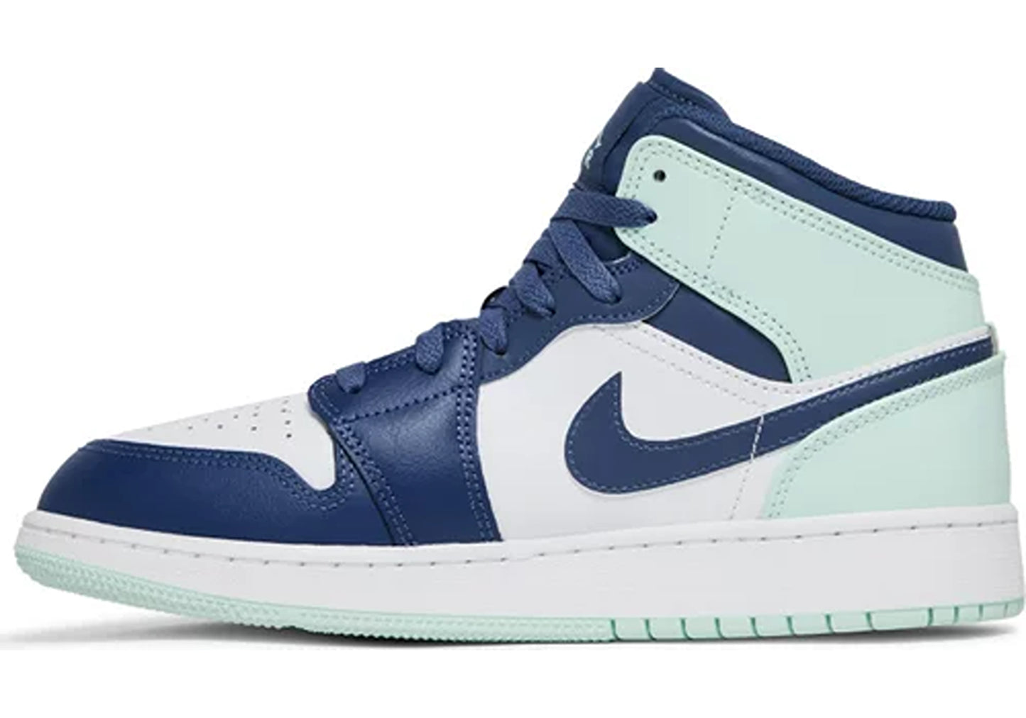 Jordan 1 Mid Mystic Navy Mint Foam