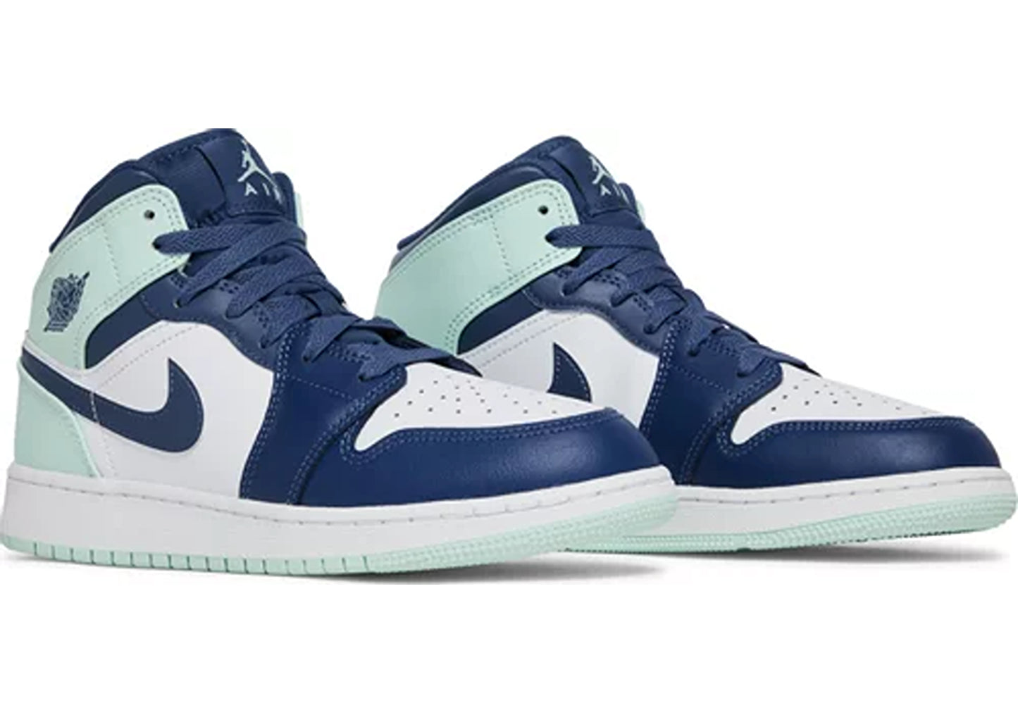 Jordan 1 Mid Mystic Navy Mint Foam