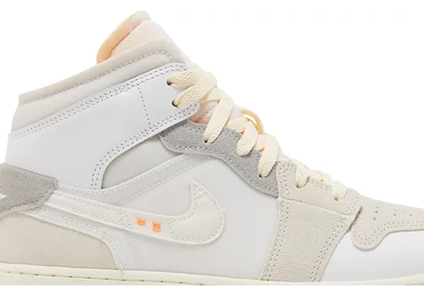Jordan 1 Mid SE Craft Inside Out White Grey