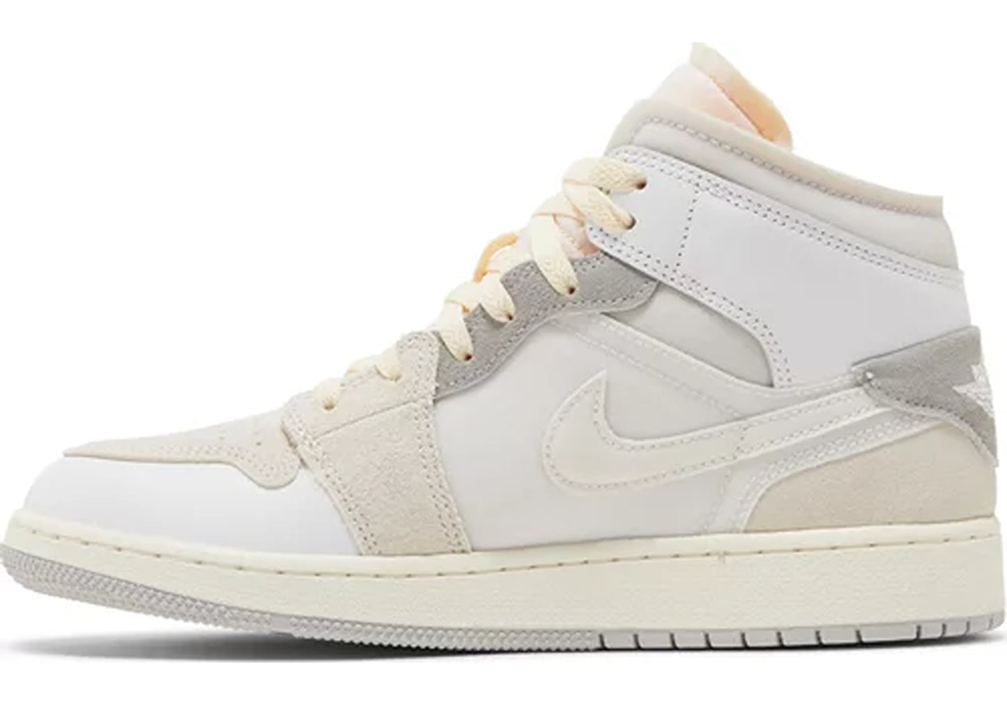 Jordan 1 Mid SE Craft Inside Out White Grey