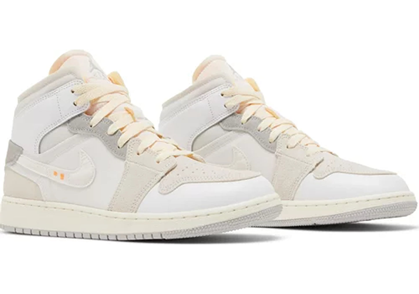 Jordan 1 Mid SE Craft Inside Out White Grey