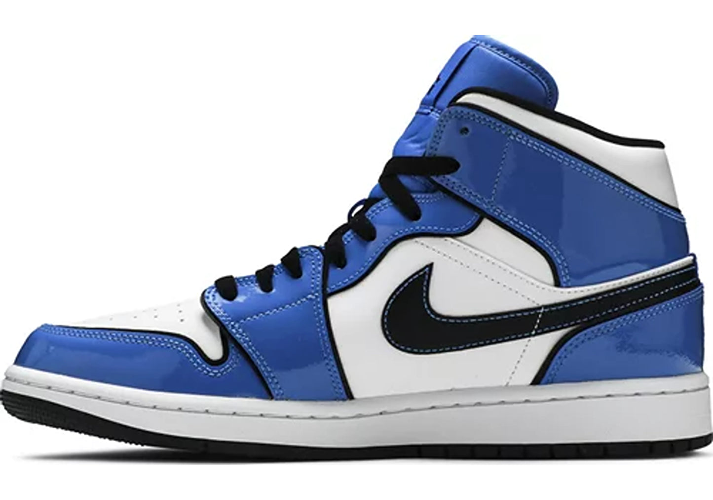 Jordan 1 Mid Signal Blue