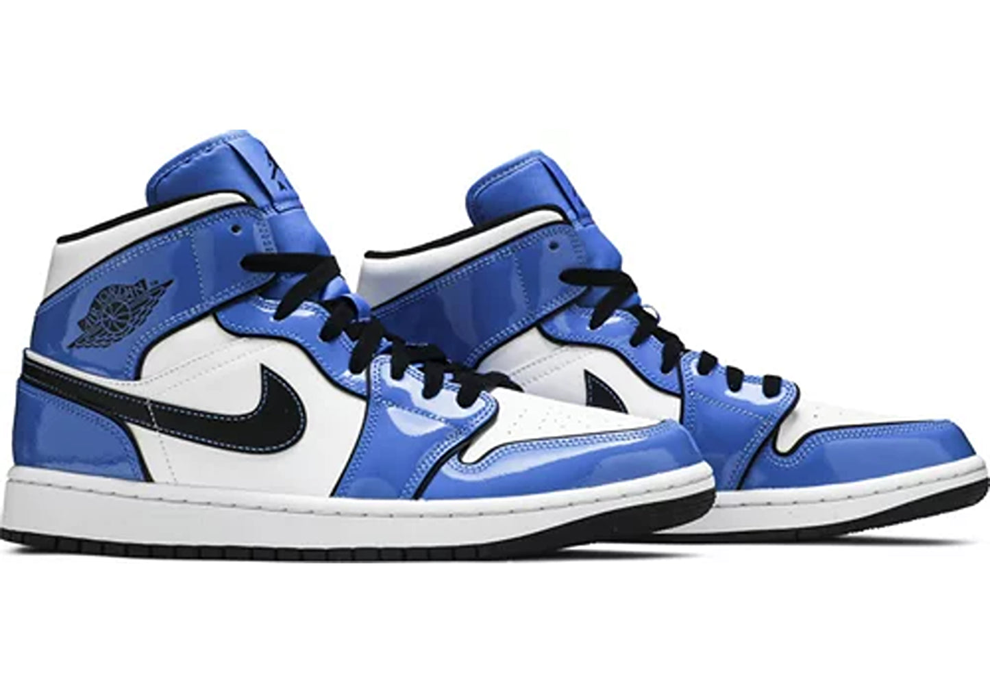 Jordan 1 Mid Signal Blue