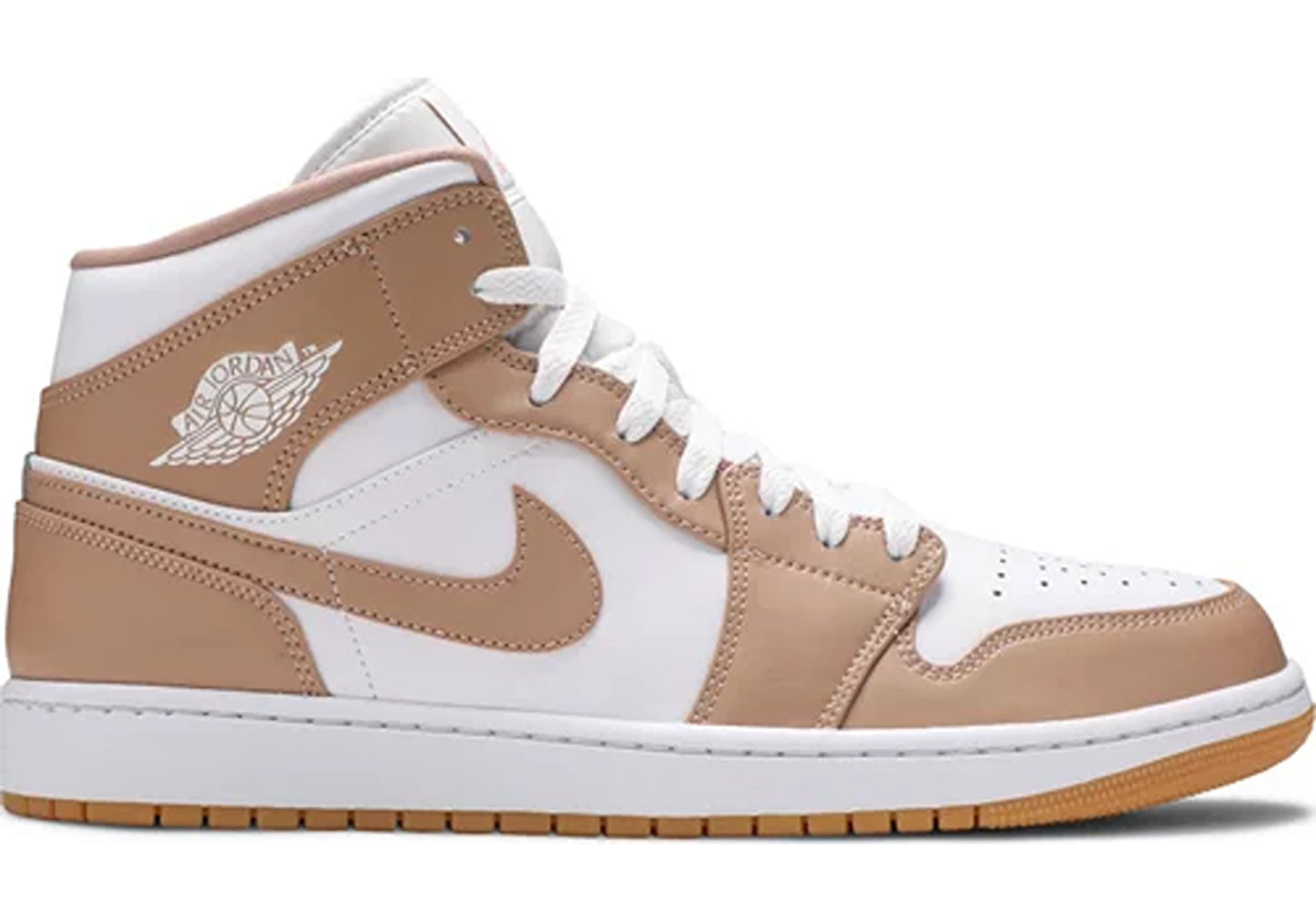 Jordan 1 Mid Tan Gum