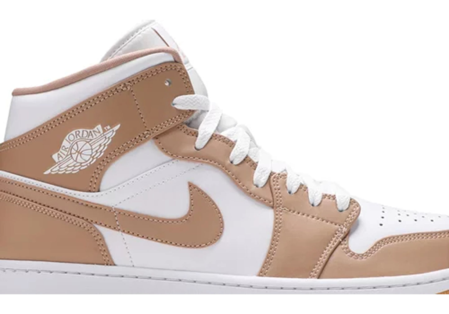 Jordan 1 Mid Tan Gum