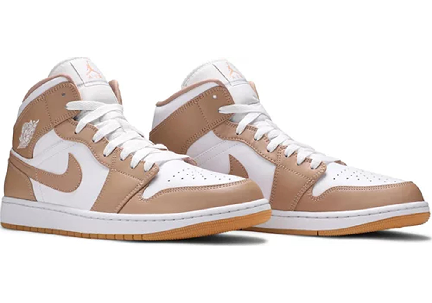 Jordan 1 Mid Tan Gum