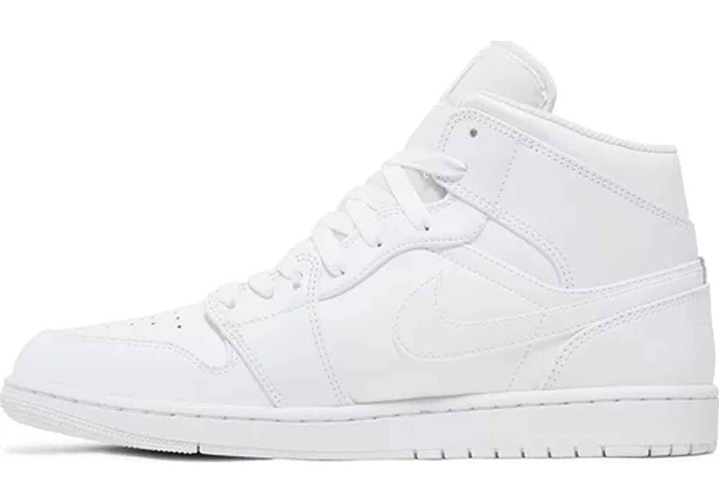 Jordan 1 Mid Triple White (2022)