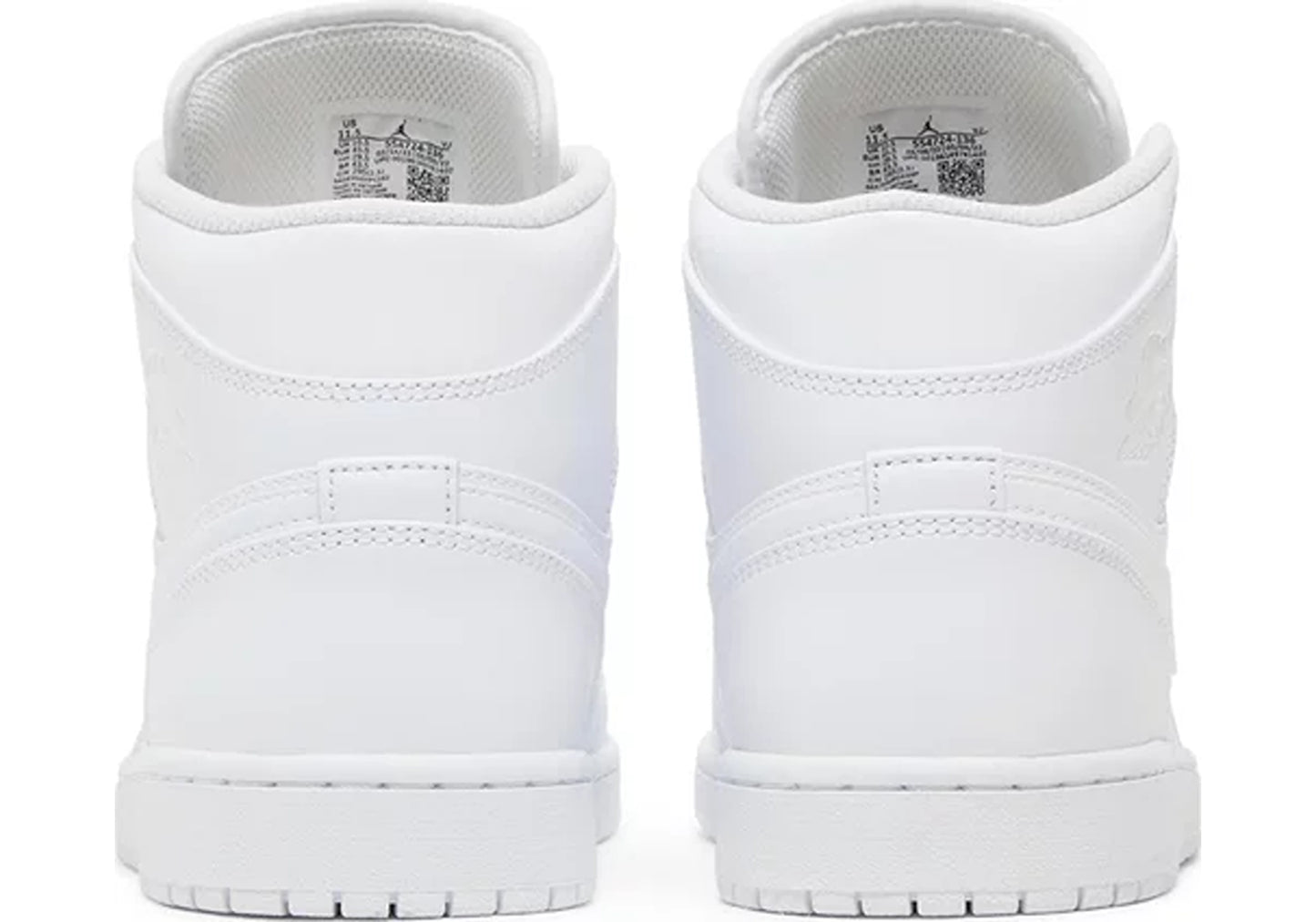 Jordan 1 Mid Triple White (2022)