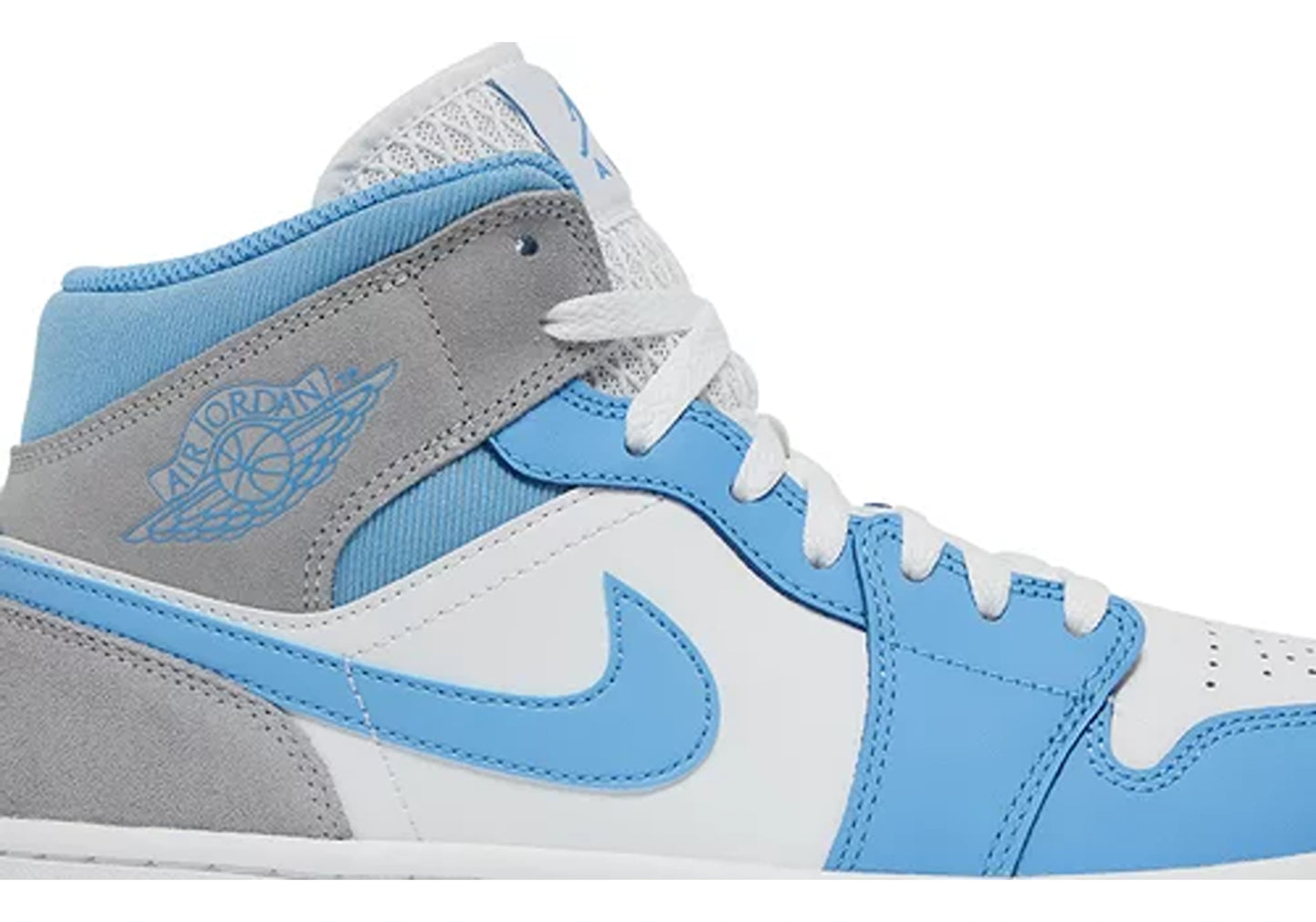 Jordan 1 Mid University Blue Grey