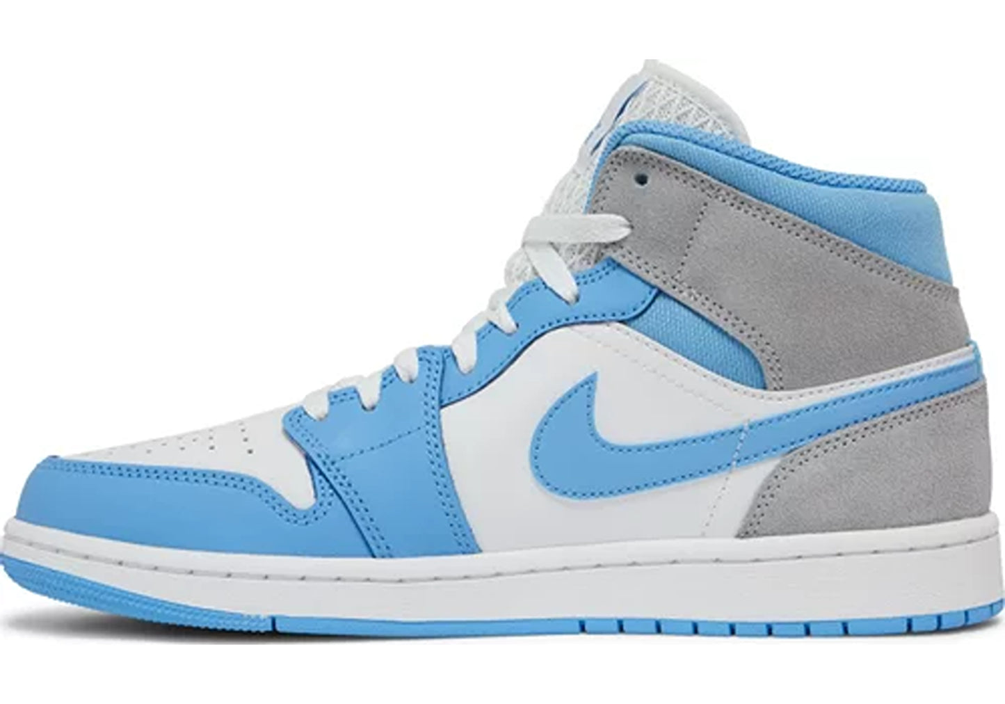 Jordan 1 Mid University Blue Grey