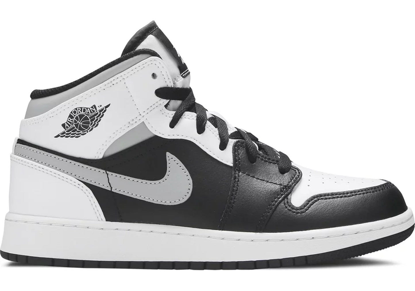 Jordan 1 Mid White Shadow (GS)