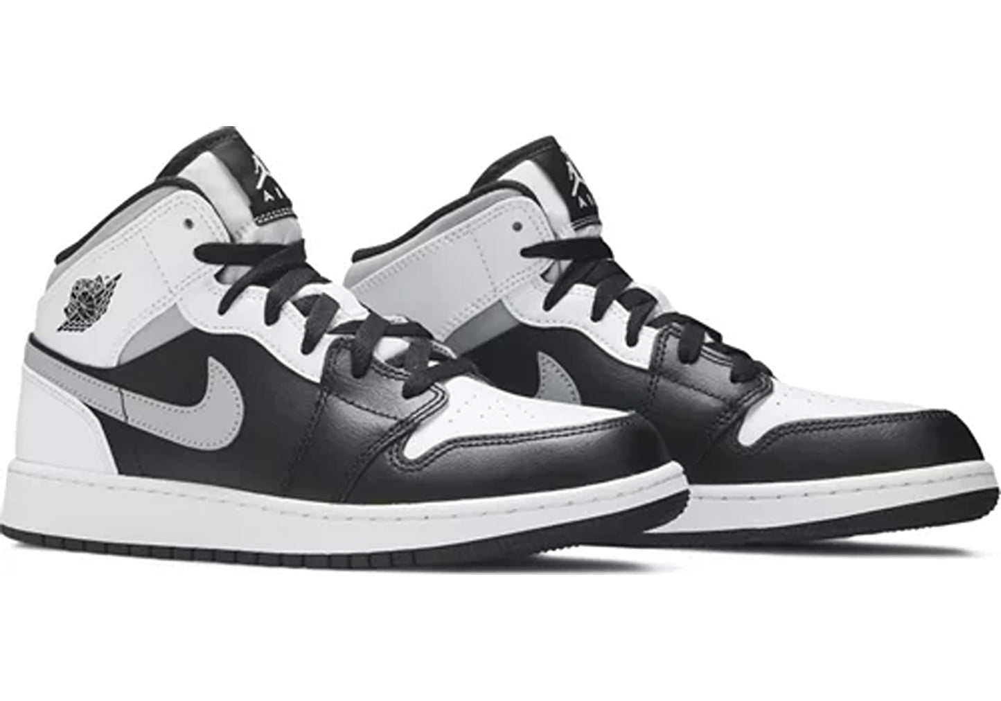 Jordan 1 Mid White Shadow (GS)