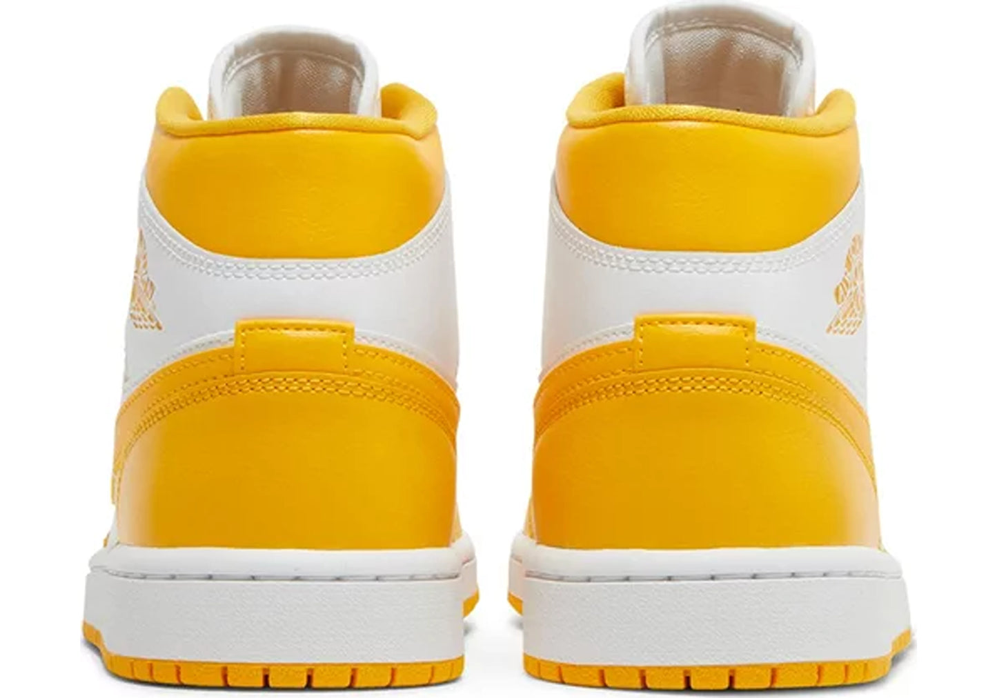 Jordan 1 Mid White University Gold (W)