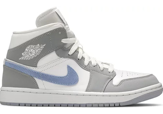 Jordan 1 Mid Wolf Grey Aluminum (W)