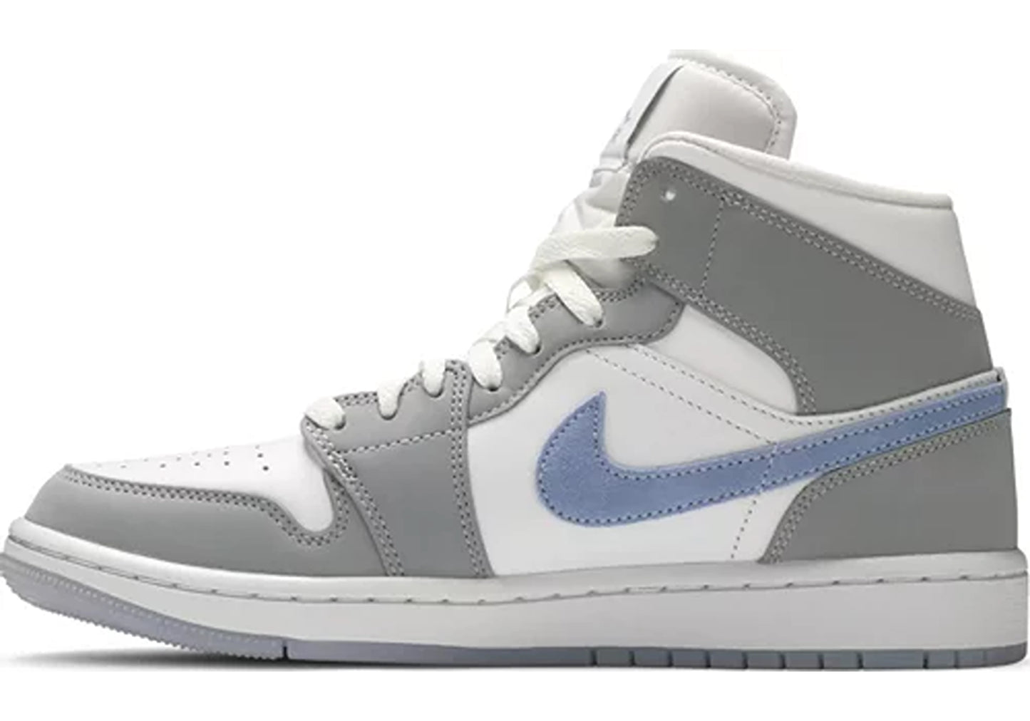 Jordan 1 Mid Wolf Grey Aluminum (W)