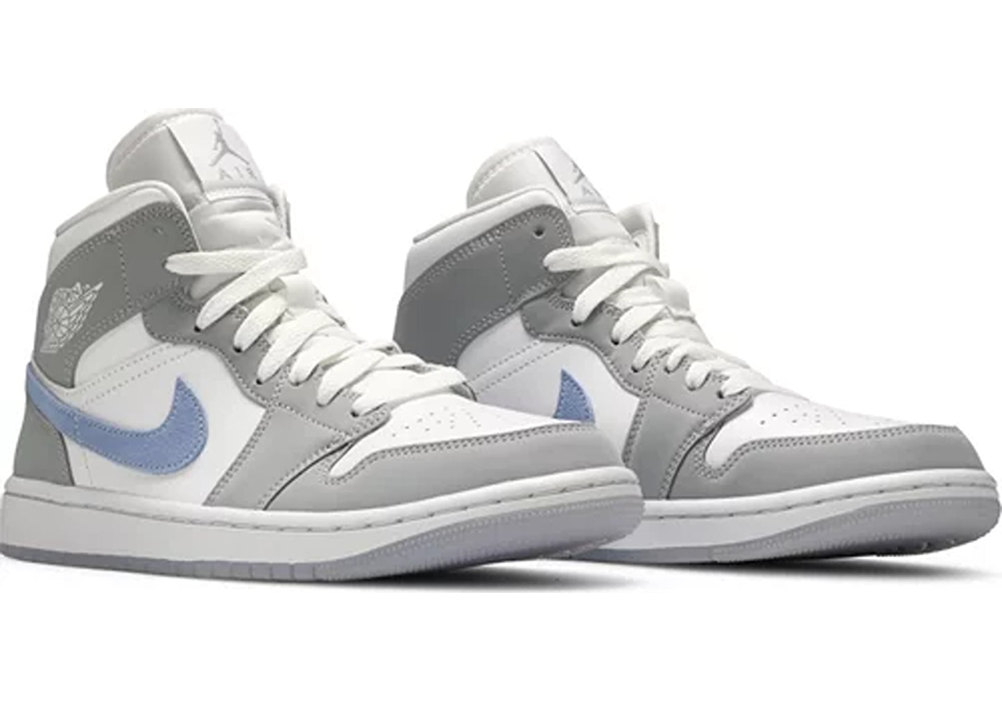 Jordan 1 Mid Wolf Grey Aluminum (W)