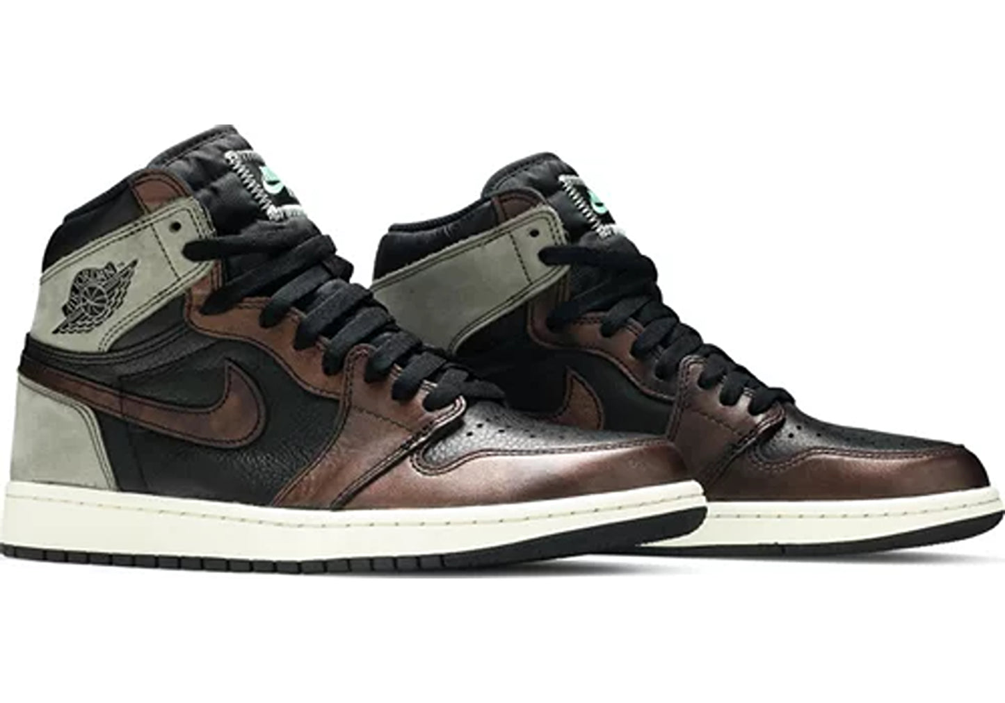 Jordan 1 Retro High Light Army Rust Shadow Patina