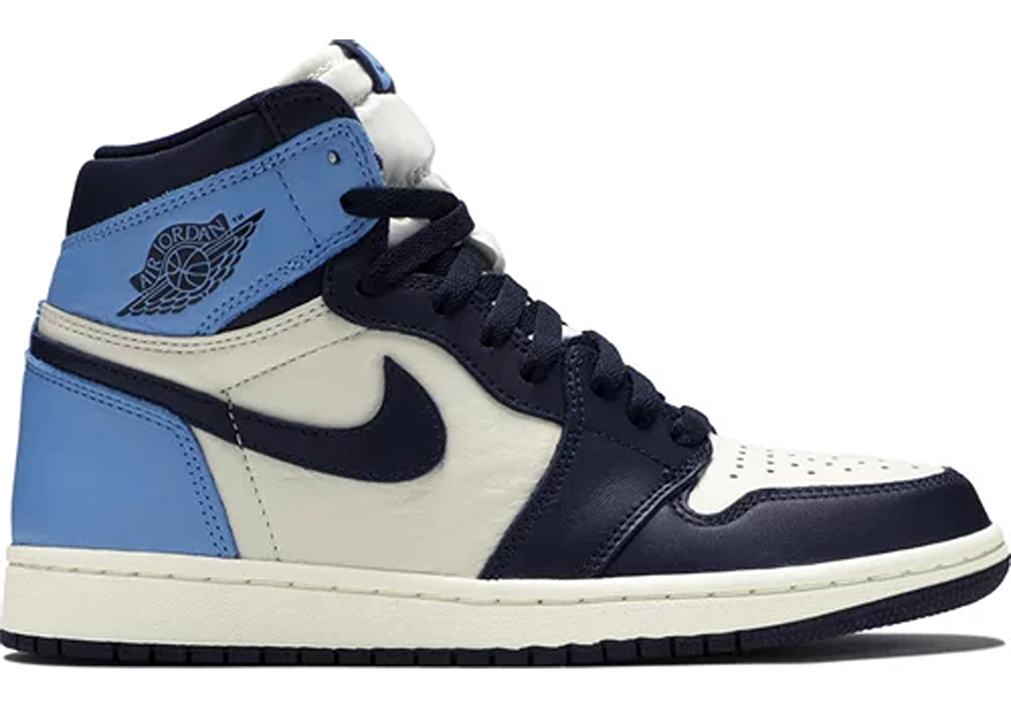 Jordan 1 Retro High Obsidian UNC