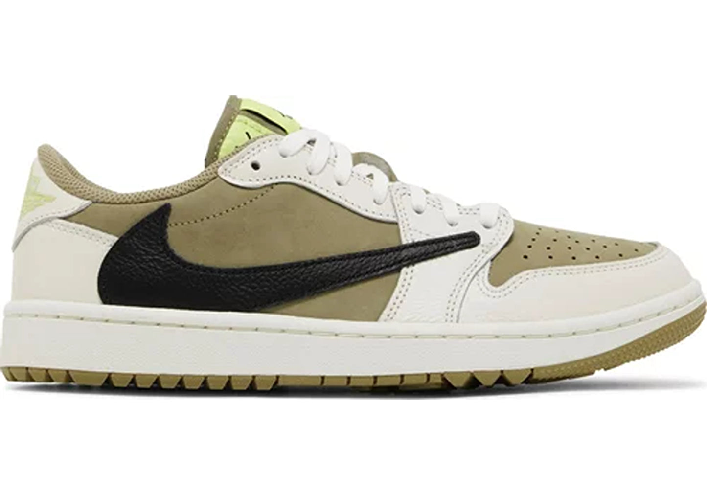 Jordan 1 Retro Low Golf Travis Scott Neutral Olive