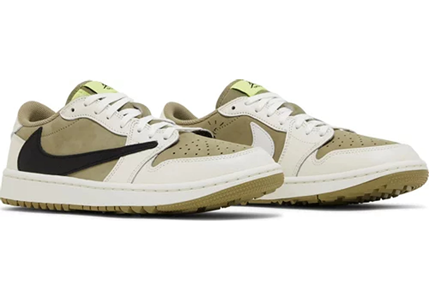 Jordan 1 Retro Low Golf Travis Scott Neutral Olive