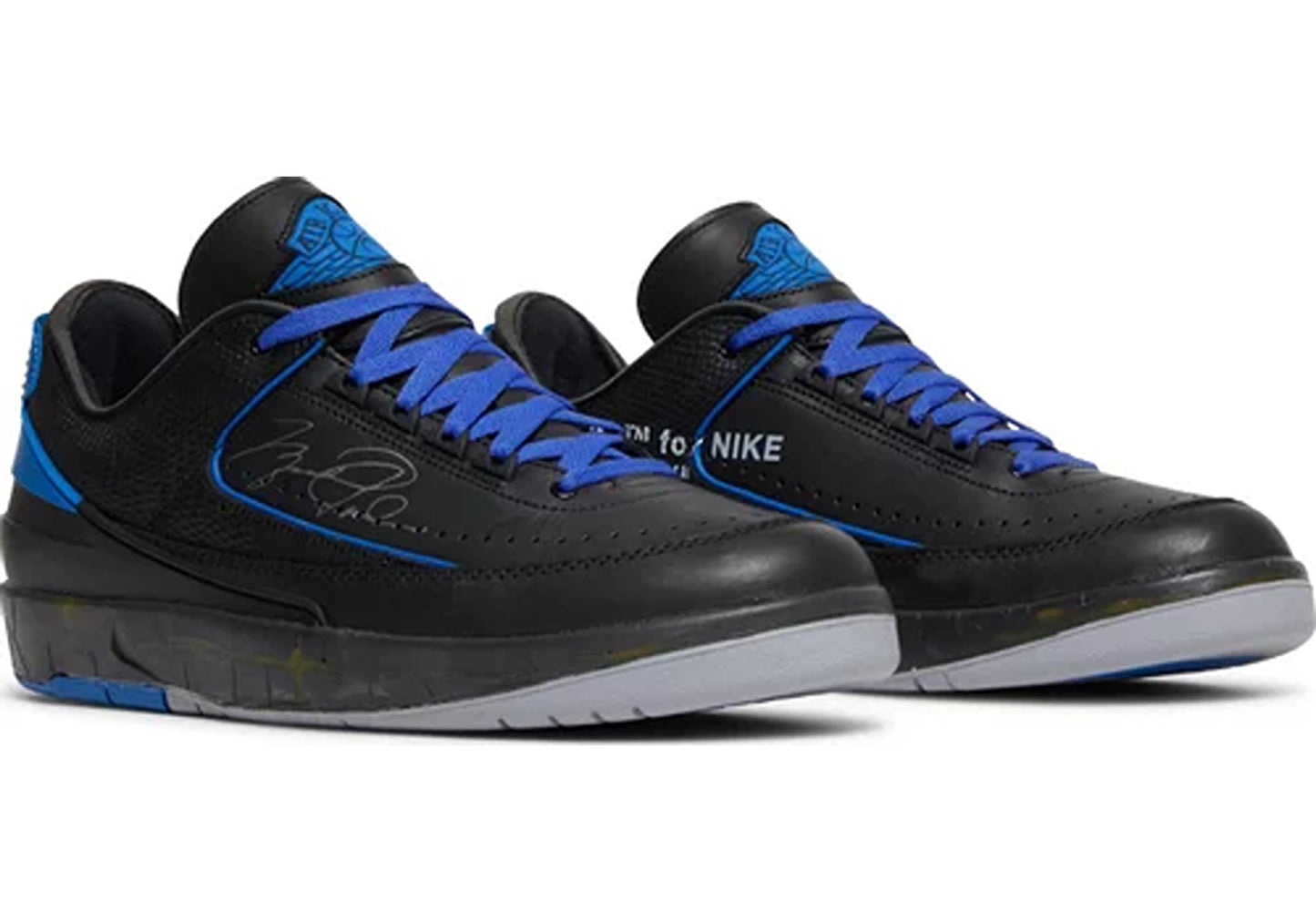 Jordan 2 Retro Low SP Off-White Black Blue