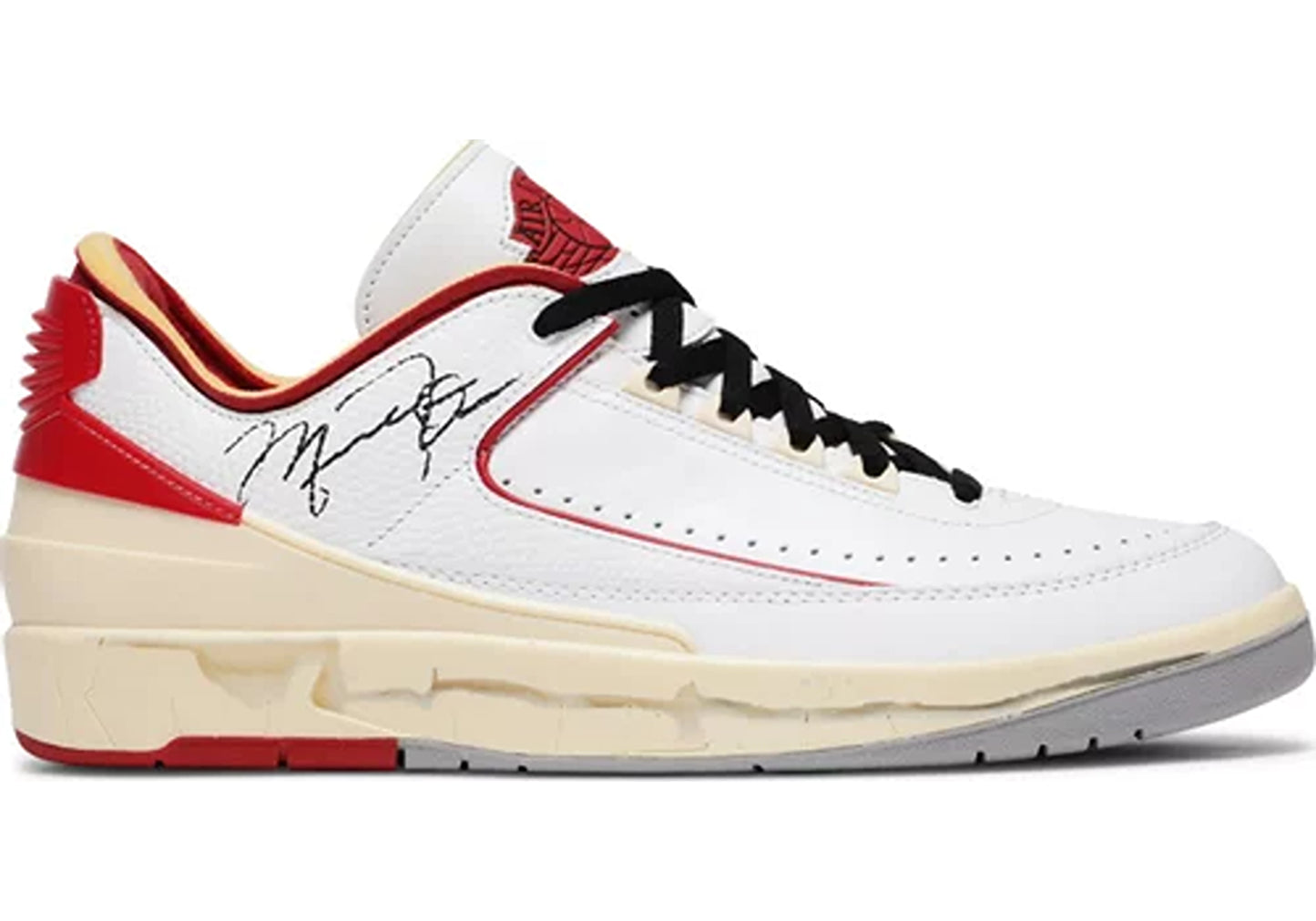 Jordan 2 Retro Low SP Off-White White Red