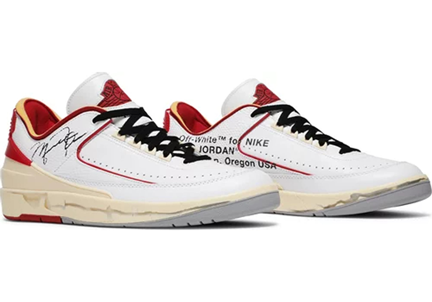 Jordan 2 Retro Low SP Off-White White Red