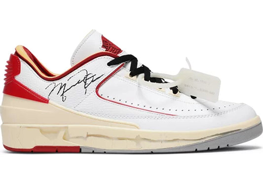 Jordan 2 Retro Low SP Off-White White Red