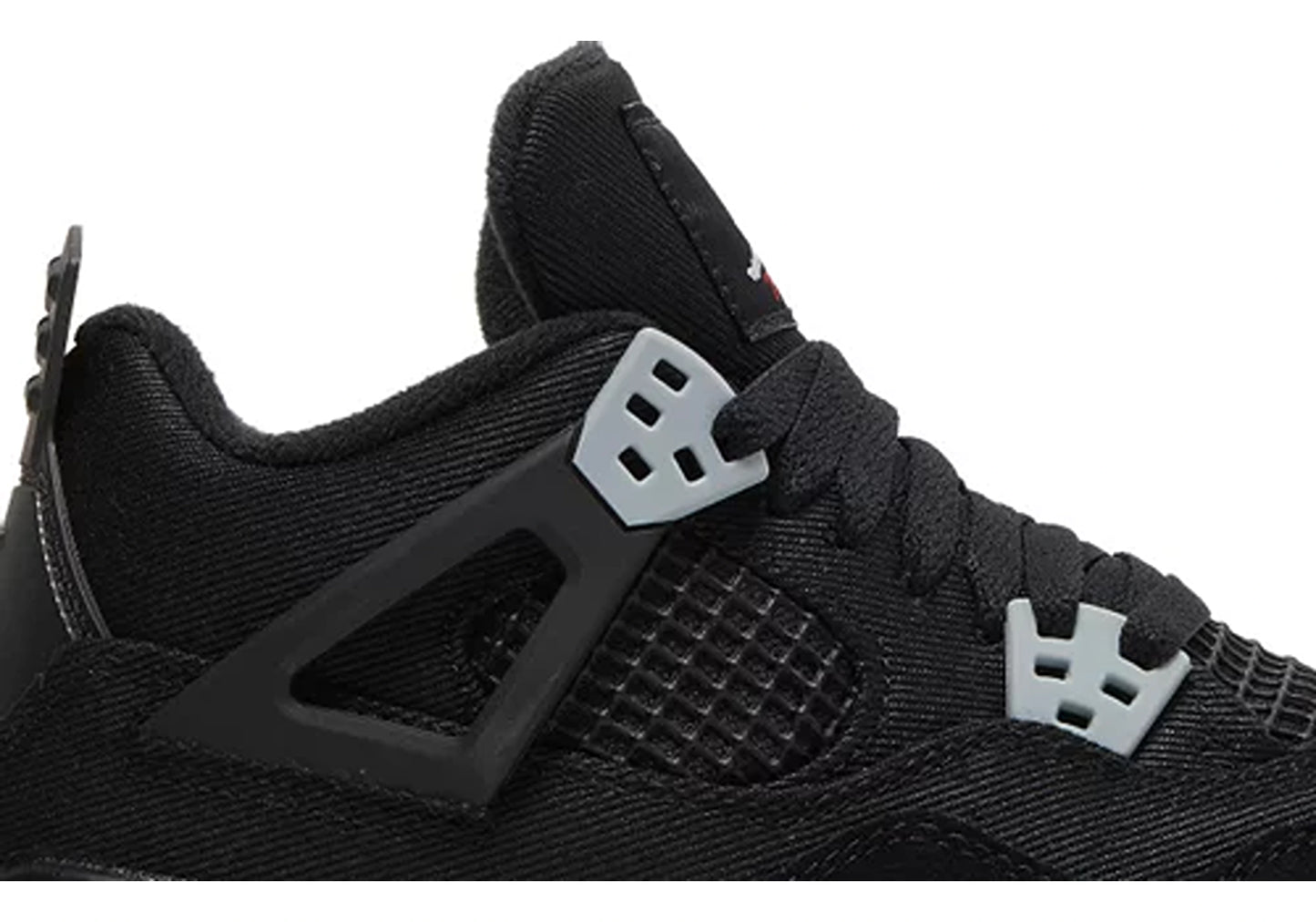 Jordan 4 Retro Black Canvas (GS)