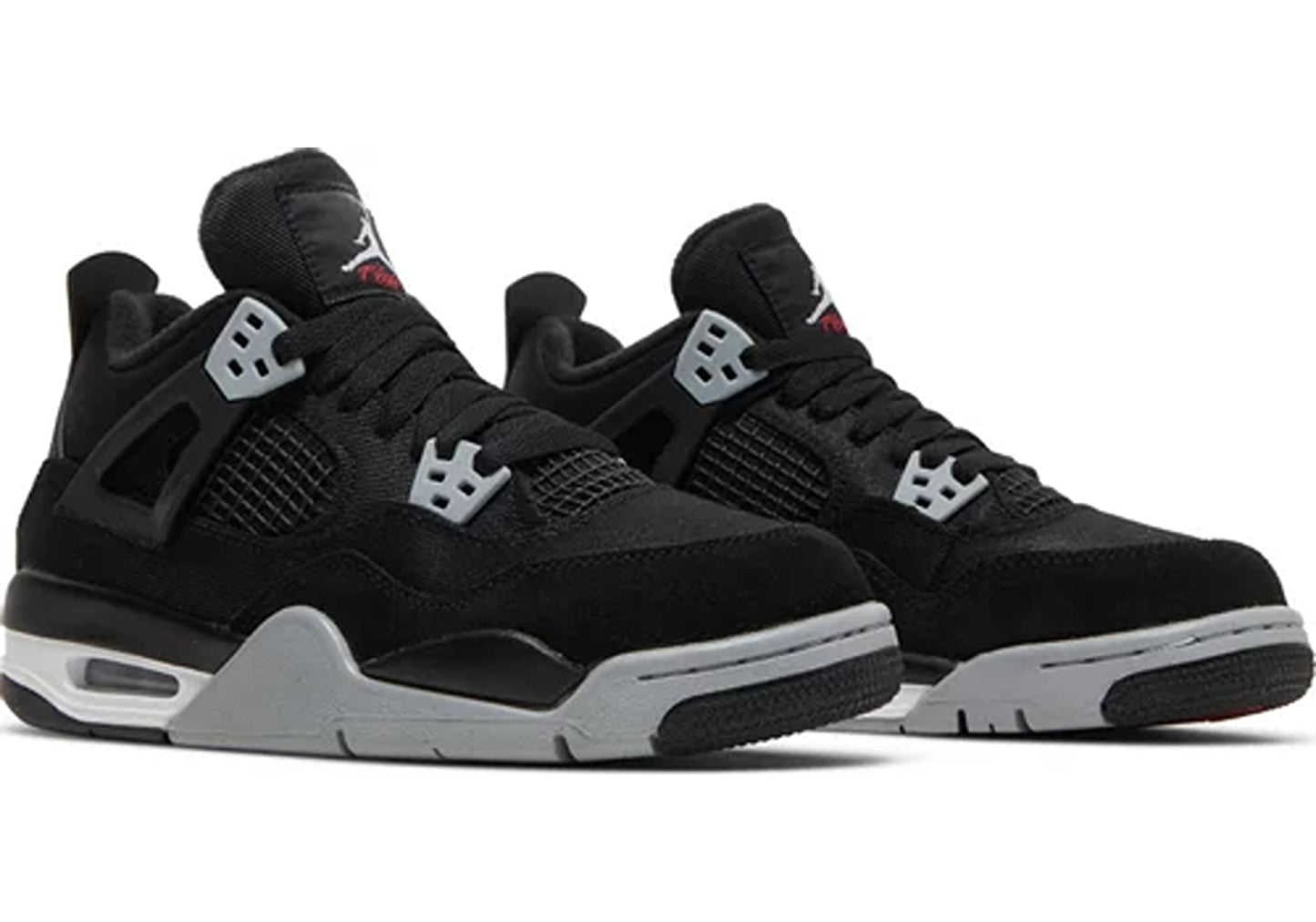 Jordan 4 Retro Black Canvas (GS)