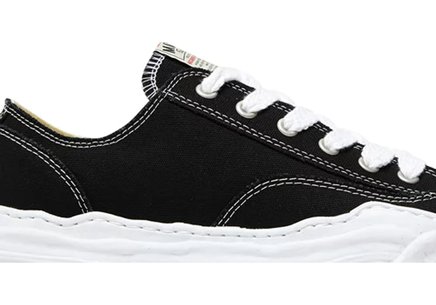 Maison Mihara Yasuhiro Hank OG Sole Canvas Low Black