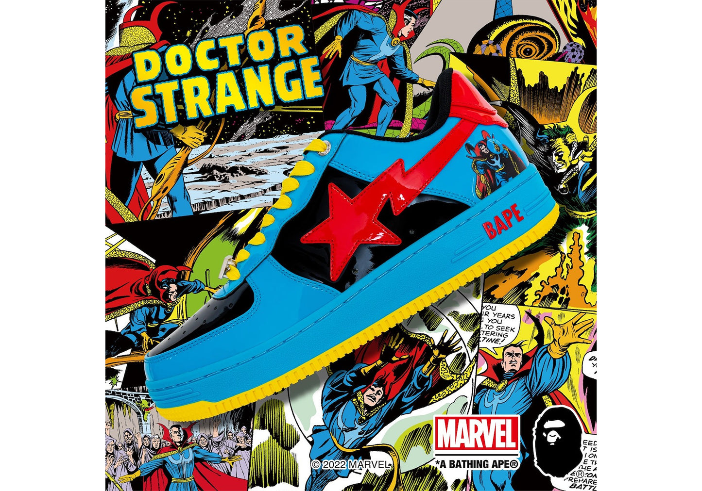 A Bathing Ape Bape Sta Marvel Comics Dr. Strange