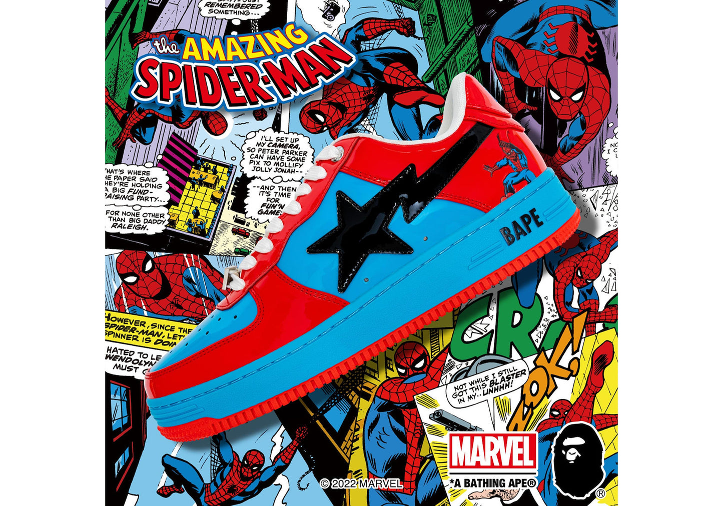 A Bathing Ape Bape Sta Marvel Comics Spider-Man