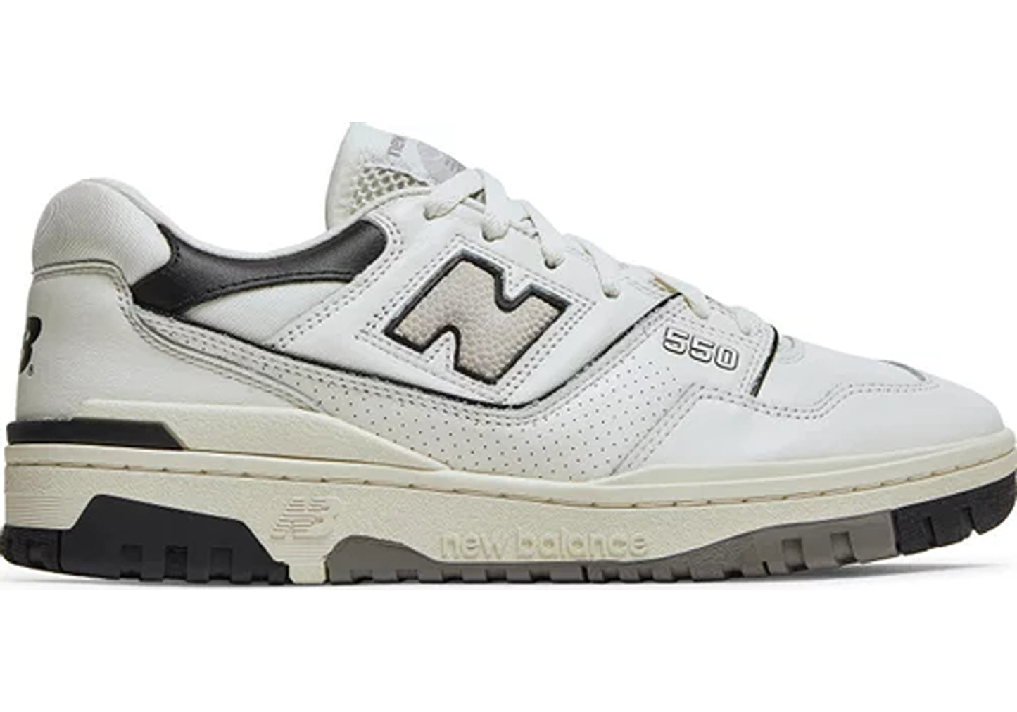 New Balance 550 Cream Black