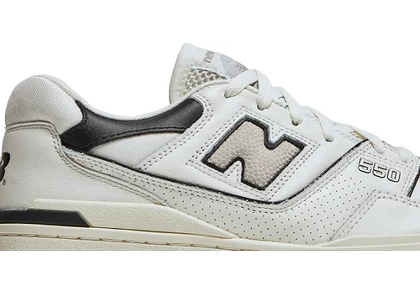 New Balance 550 Cream Black