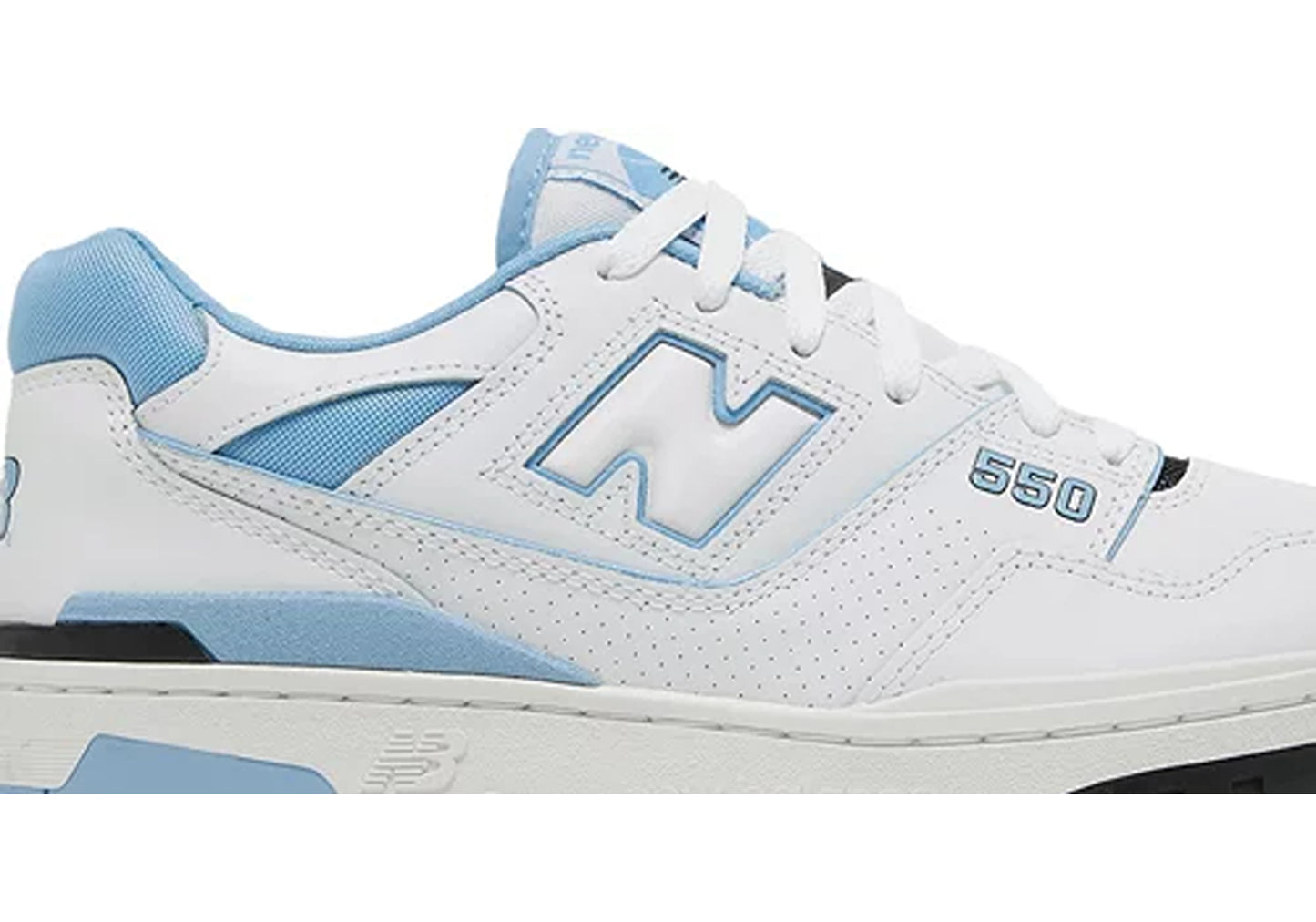 New Balance 550 White Carolina Blue